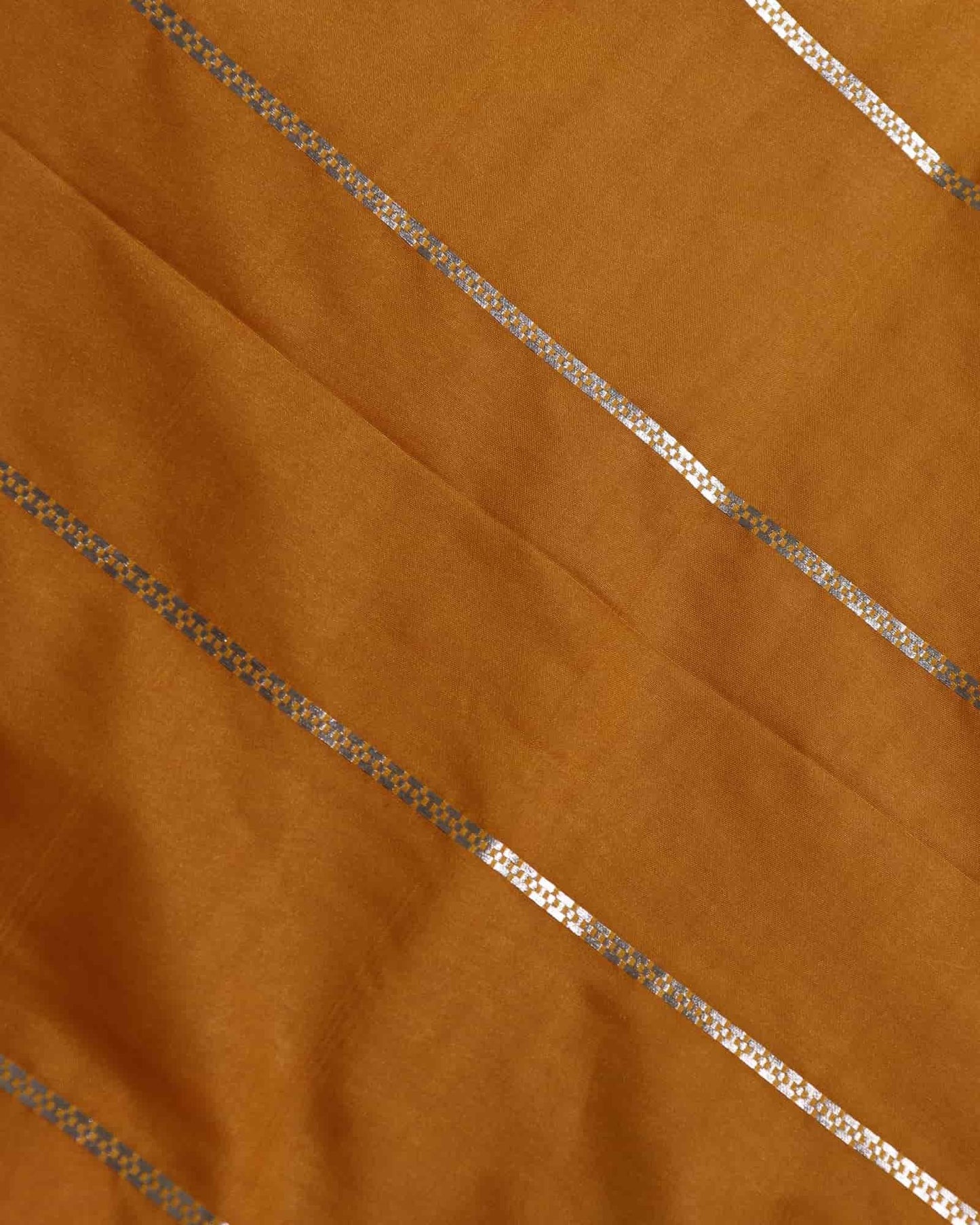 Mustard Banarasi Mashru Silk saree