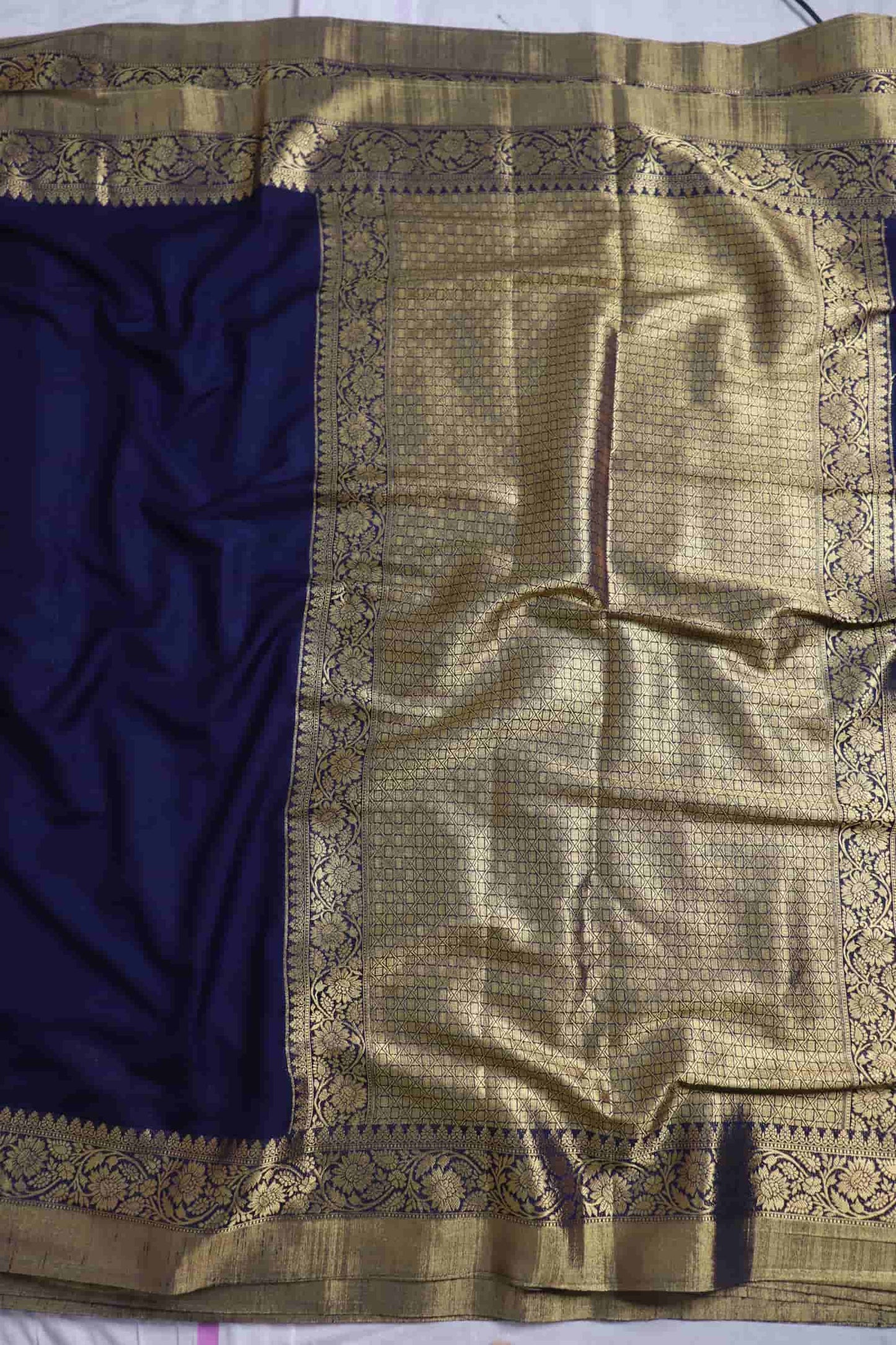 Blue South Silk Saree