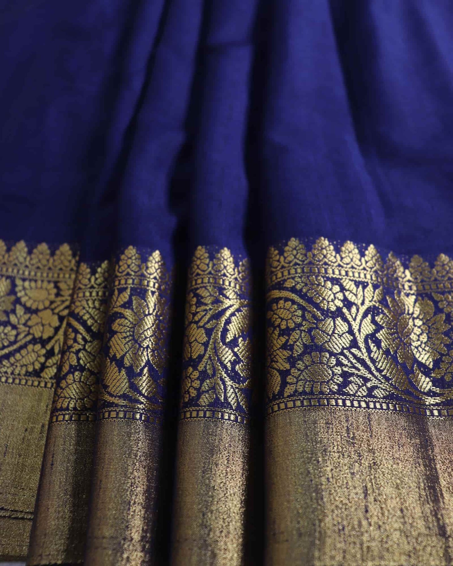 Blue South Silk Saree