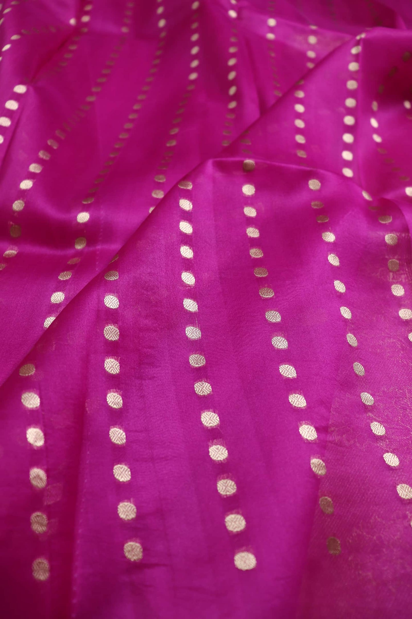 Pink Pure Kora Silk Saree